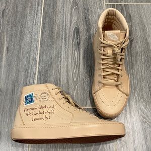 SOLD ❌ Vans New Sk8-Hi Vivienne Westwood Tan Shoes